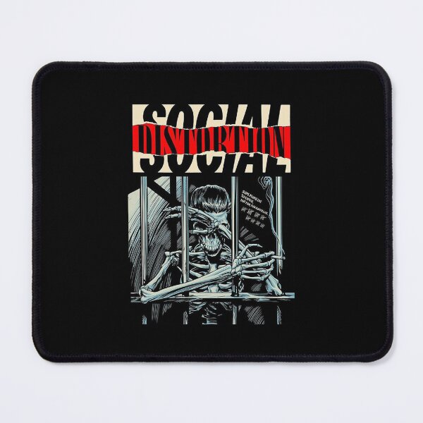 Item preview, Social distortion skeleton in a prison designed and sold by LacobeAnutaz.