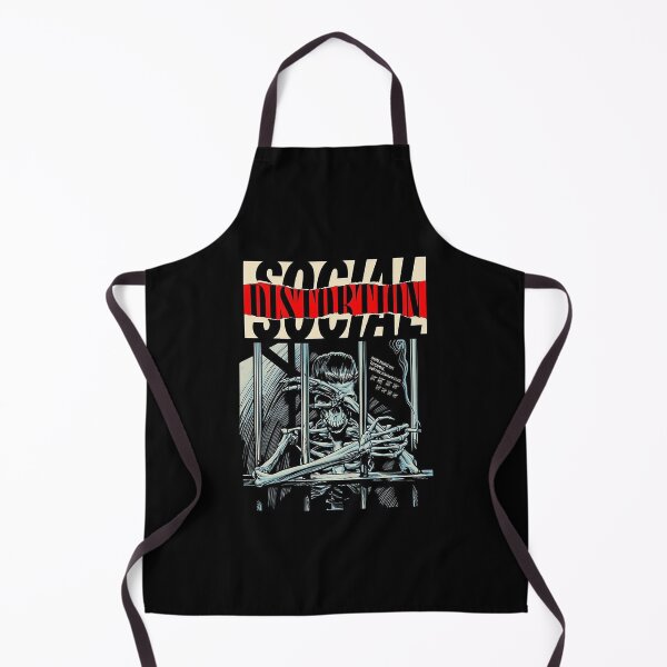 Item preview, Social distortion skeleton in a prison designed and sold by LacobeAnutaz.