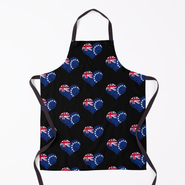 Item preview, Cook Islands Flag Heart Love designed and sold by rafaeltto.