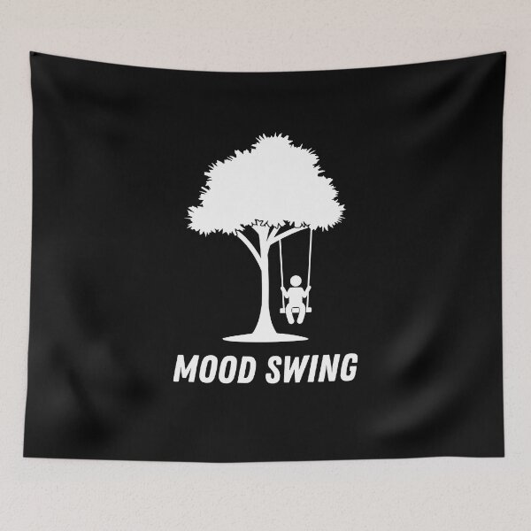 Item preview, Mood Swing, in need of emotional support (white) designed and sold by CherieTree.