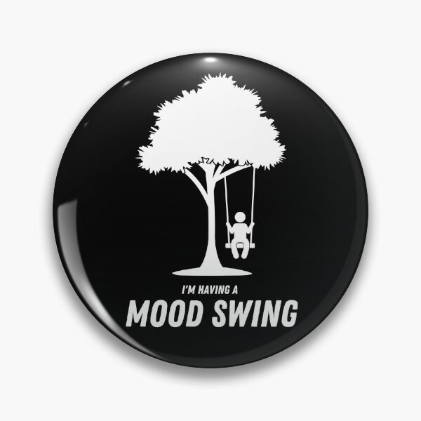 Item preview, Mood Swinging, in need of emotional support (white) designed and sold by CherieTree.