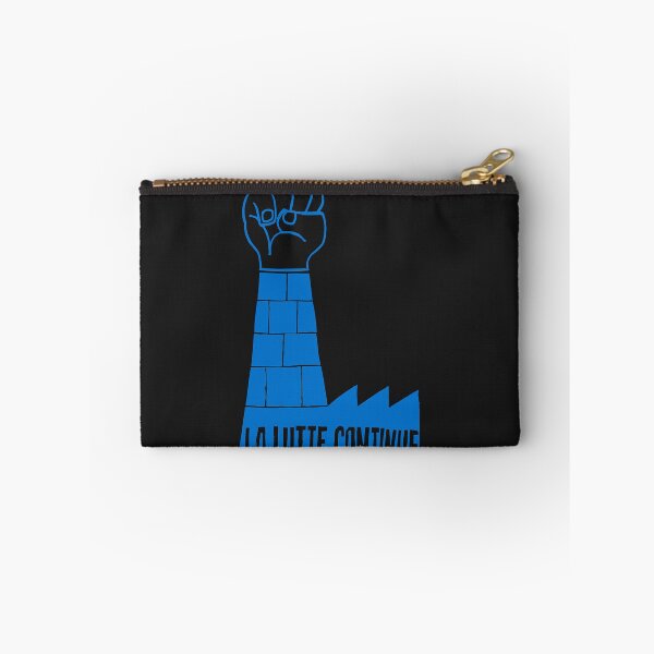 Item preview, Paris revolt, may  'la lutte continue' in blue designed and sold by Upchurch8.