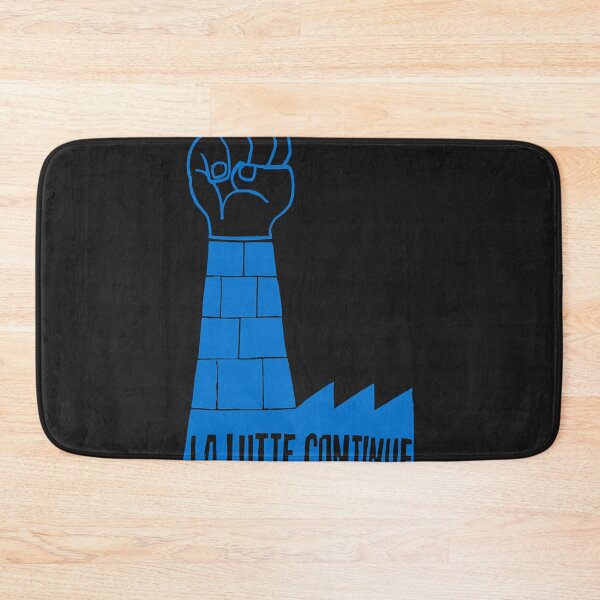 Item preview, Paris revolt, may  'la lutte continue' in blue designed and sold by Upchurch8.