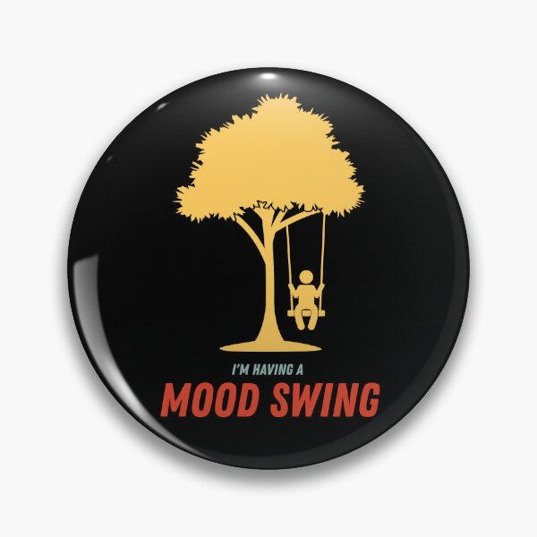 Item preview, Mood Swinging, in need of emotional support (yellow red) designed and sold by CherieTree.