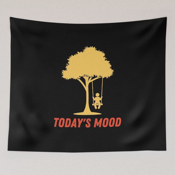 Item preview, Today's mood swing (yellow red) designed and sold by CherieTree.