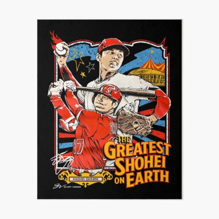 Shohei Ohtani, The Natural | Art Board Print