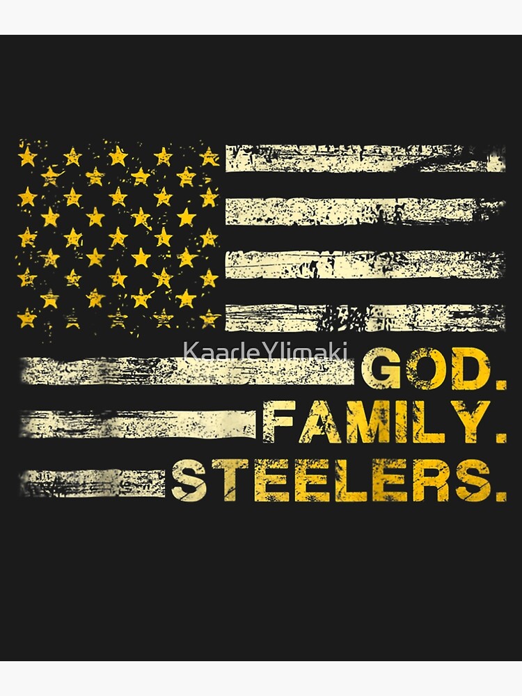 God Family S lers-Pro Us Flag Father's Day Dad Gif T-Shirt