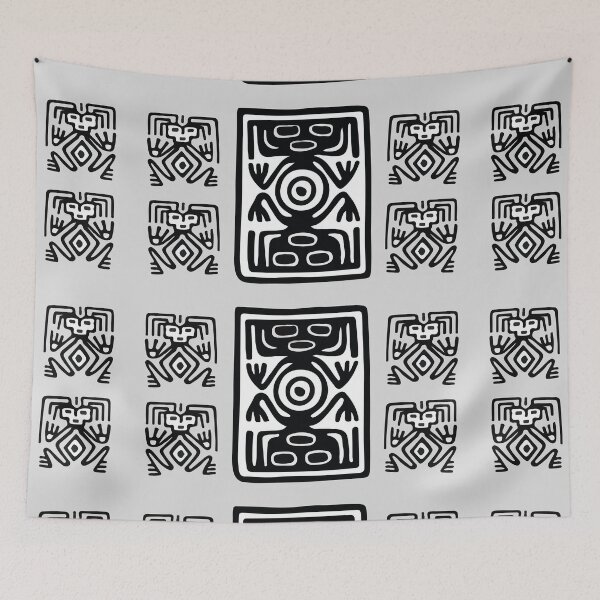 Item preview, Mayan symbols antique writing mayan culture images and decoration, mayan monkey designed and sold by T-Mex.