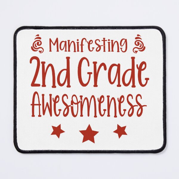 Item preview, Second Grade Awesome Inspirational Teacher 2nd Grade Future World Creators Red Classroom Back to School First Day Awesomeness designed and sold by AstralRadiance.