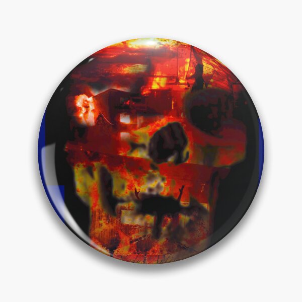Item preview, Skull Collage of Hell on Earth  designed and sold by eXo-Designs.