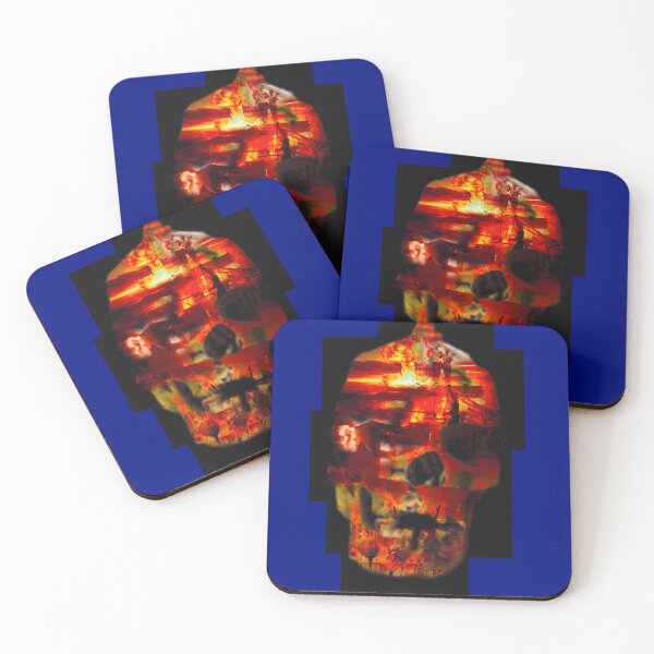 Item preview, Skull Collage of Hell on Earth  designed and sold by eXo-Designs.
