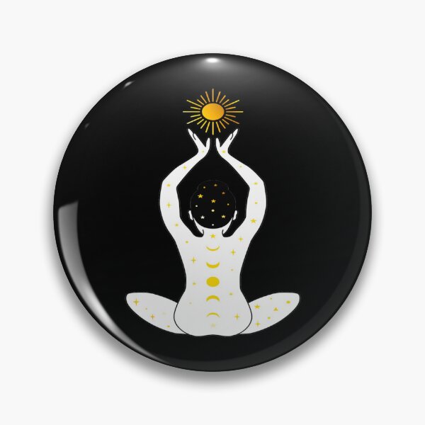 Item preview, half moon yoga pose            designed and sold by BobbyWatkins.