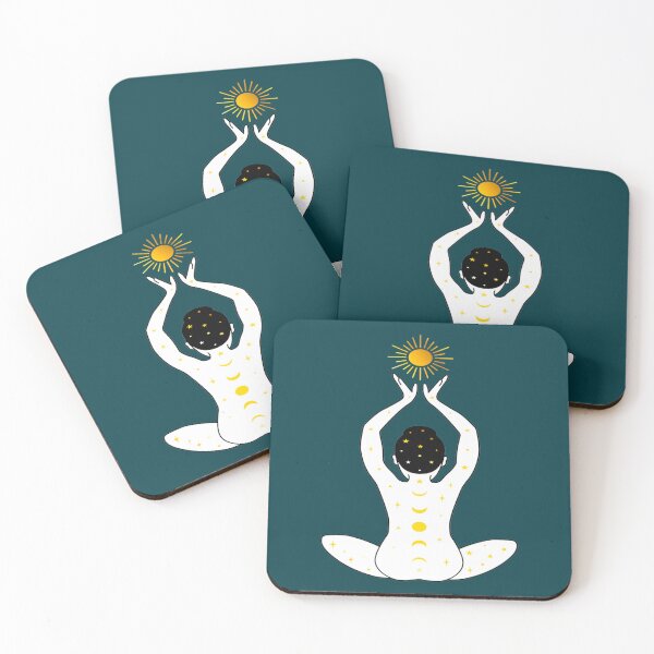 Item preview, half moon yoga pose            designed and sold by BobbyWatkins.