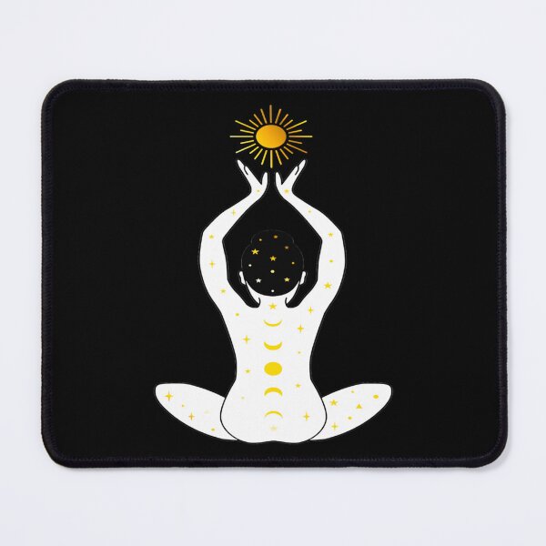 Item preview, half moon yoga pose            designed and sold by BobbyWatkins.