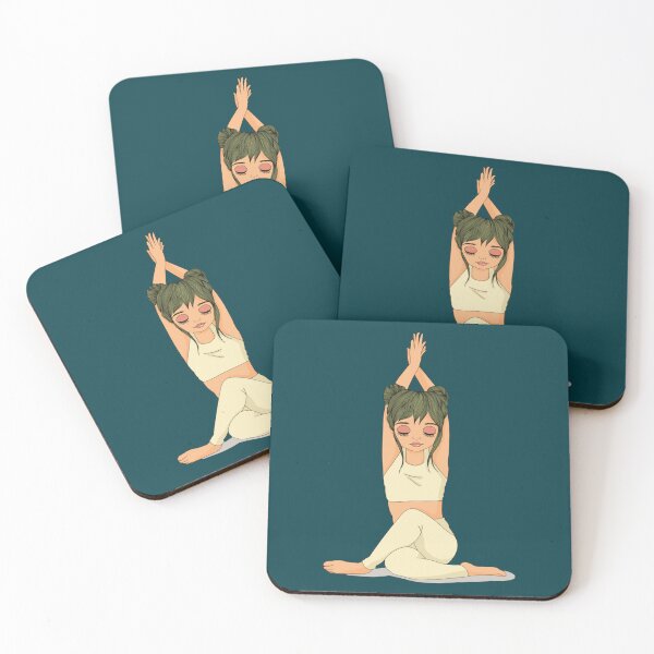 Item preview, half moon yoga pose                       designed and sold by BobbyWatkins.