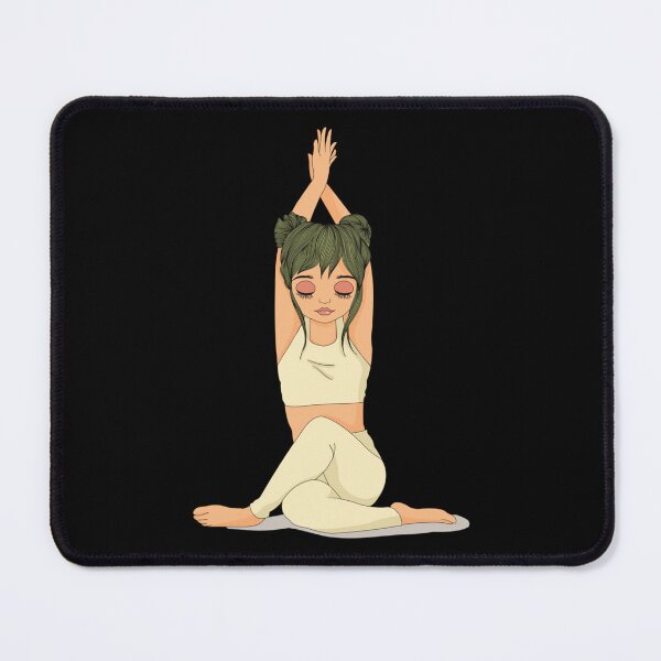 Item preview, half moon yoga pose designed and sold by BobbyWatkins.
