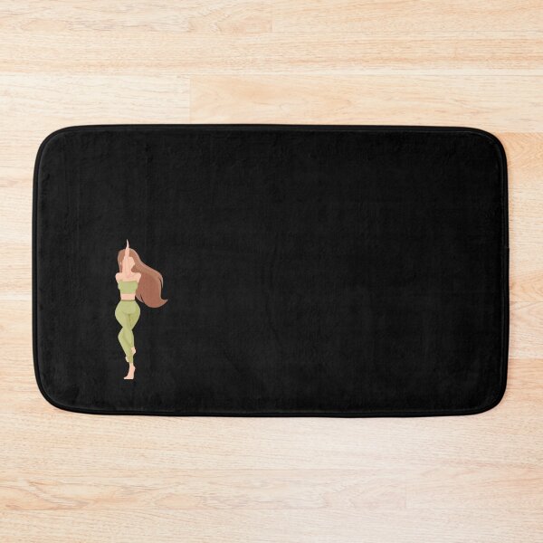 Item preview, half moon yoga pose                 designed and sold by BobbyWatkins.