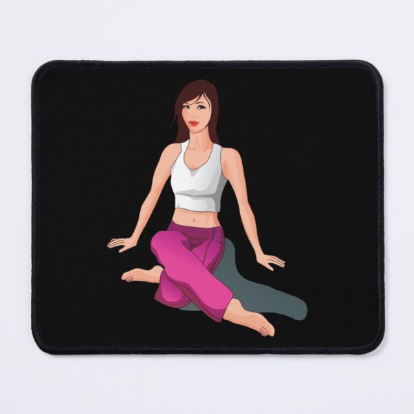 Item preview, Half moon yoga pose designed and sold by BobbyWatkins.