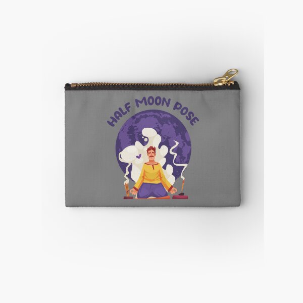 Item preview, Half moon yoga pose       designed and sold by BobbyWatkins.