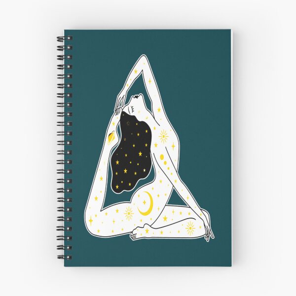 Item preview, Half moon yoga pose       designed and sold by BobbyWatkins.