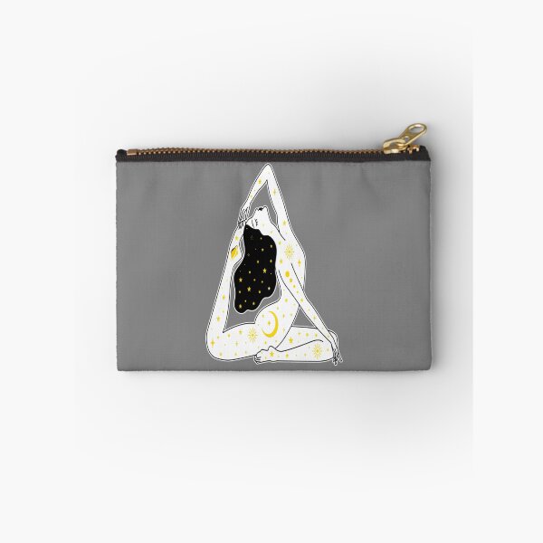 Item preview, Half moon yoga pose       designed and sold by BobbyWatkins.