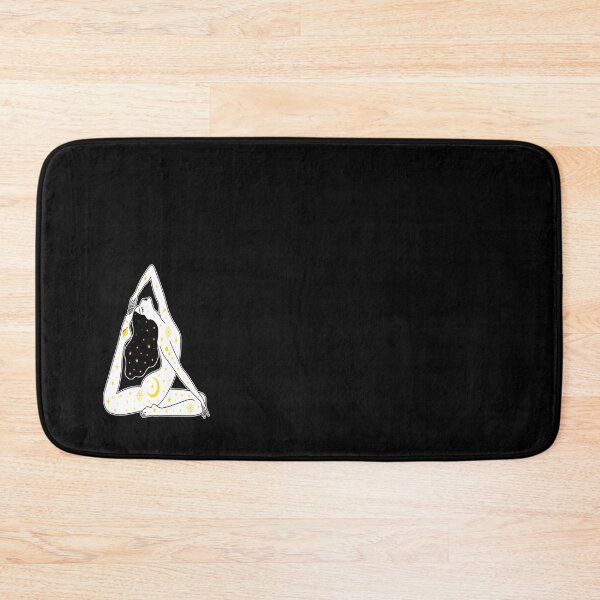 Item preview, Half moon yoga pose       designed and sold by BobbyWatkins.