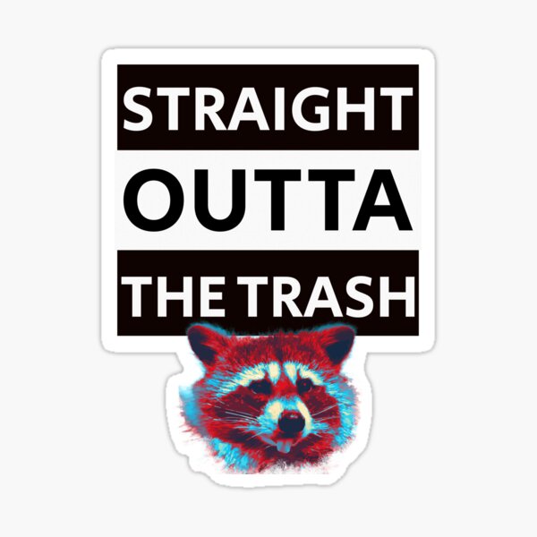 Item preview, Funny Raccoon Trash Panda t shirt designed and sold by B89ow.