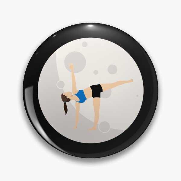 Artikelvorschau, Halbmond-Yoga-Pose entworfen und verkauft von BobbyWatkins.