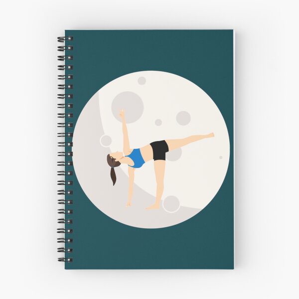 Item preview, Half moon yoga pose   designed and sold by BobbyWatkins.