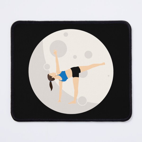 Item preview, Half moon yoga pose designed and sold by BobbyWatkins.
