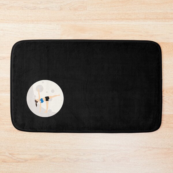 Item preview, Half moon yoga pose   designed and sold by BobbyWatkins.