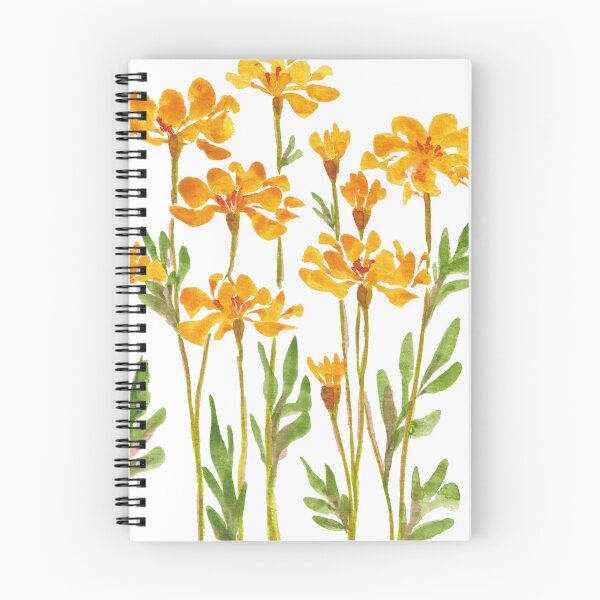 Item preview, Golden Marigold Flowers designed and sold by JRoseDesign.