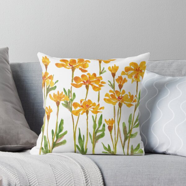 Item preview, Golden Marigold Flowers designed and sold by JRoseDesign.