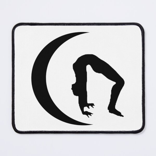 Item preview, Half moon yoga pose   designed and sold by BobbyWatkins.