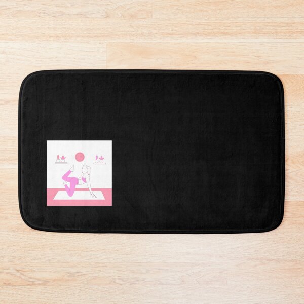 Item preview, Half moon yoga pose   designed and sold by BobbyWatkins.