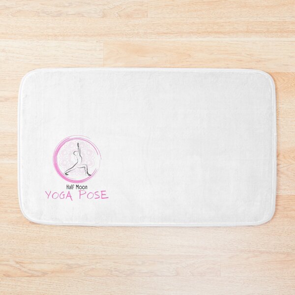 Item preview, Half moon yoga pose   designed and sold by BobbyWatkins.