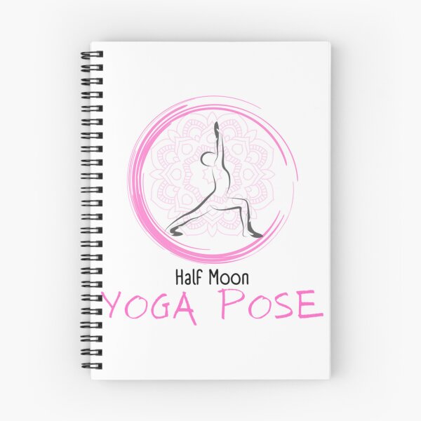 Item preview, Half moon yoga pose   designed and sold by BobbyWatkins.