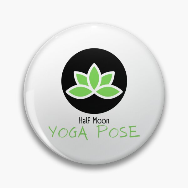 Item preview, Half moon yoga pose   designed and sold by BobbyWatkins.