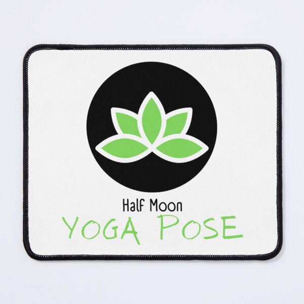 Item preview, Half moon yoga pose   designed and sold by BobbyWatkins.