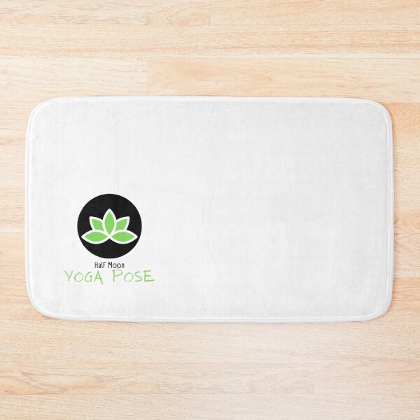 Item preview, Half moon yoga pose   designed and sold by BobbyWatkins.