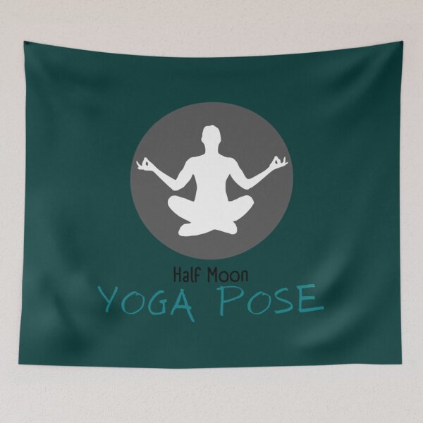 Artikelvorschau, Halbmond-Yoga-Pose entworfen und verkauft von BobbyWatkins.