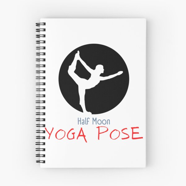 Item preview, Half moon yoga pose   designed and sold by BobbyWatkins.