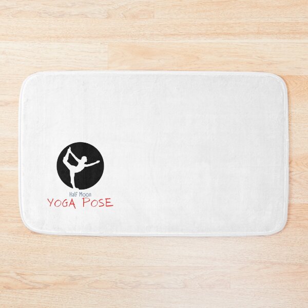Item preview, Half moon yoga pose   designed and sold by BobbyWatkins.