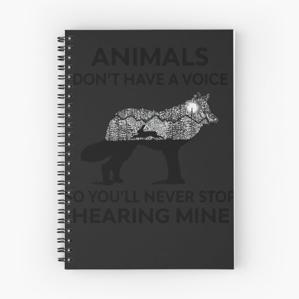 Item preview, Animals don't have a voice so you'll never stop hearing mine designed and sold by Constance45.