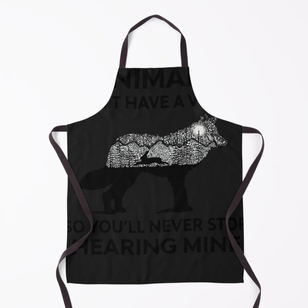 Item preview, Animals don't have a voice so you'll never stop hearing mine designed and sold by Constance45.
