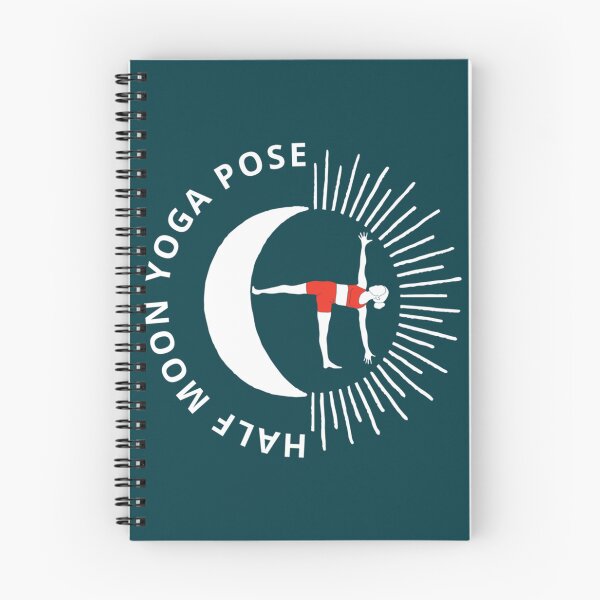 Item preview, Half moon yoga pose   designed and sold by BobbyWatkins.