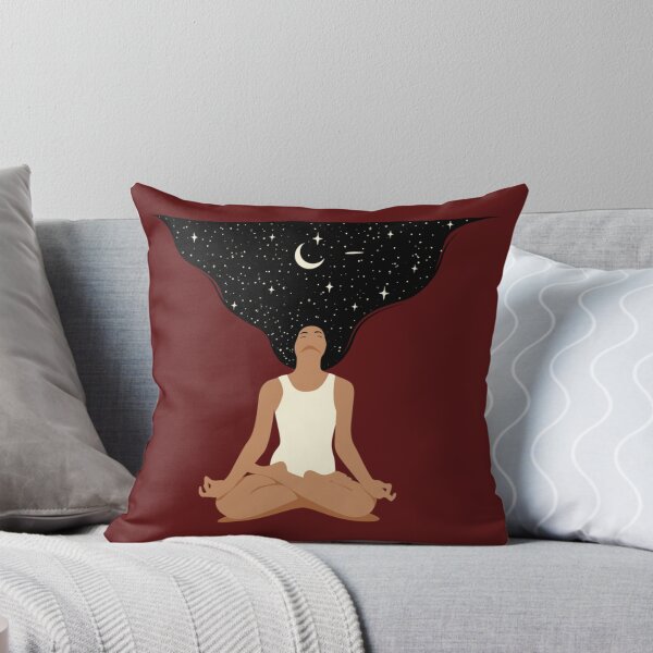 Item preview, Half moon yoga pose   designed and sold by BobbyWatkins.