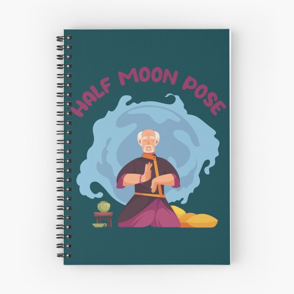 Item preview, Half moon yoga pose   designed and sold by BobbyWatkins.