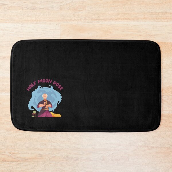 Item preview, Half moon yoga pose   designed and sold by BobbyWatkins.