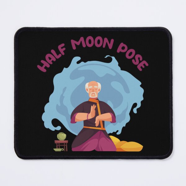 Item preview, Half moon yoga pose designed and sold by BobbyWatkins.